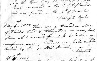 Snippets in the Parish Registers (1)